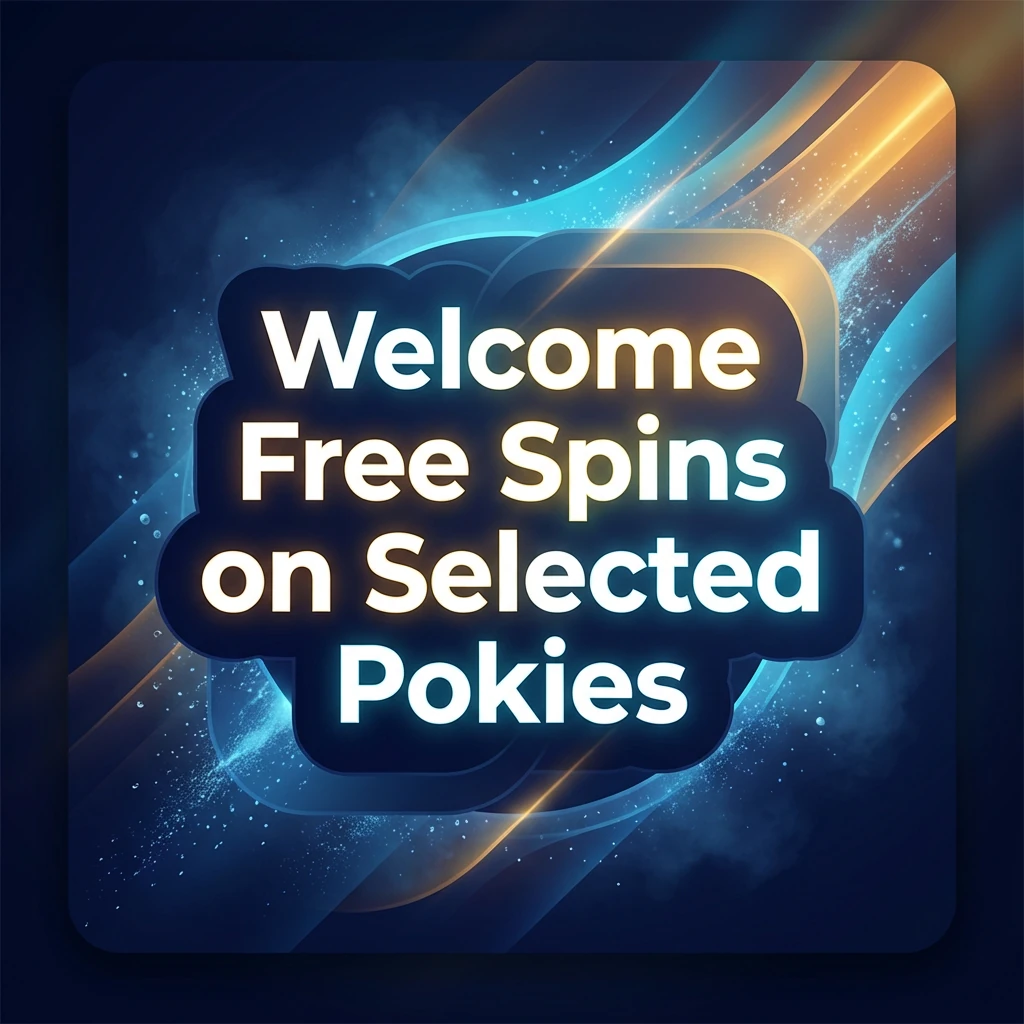 Welcome Free Spins on Selected Pokies